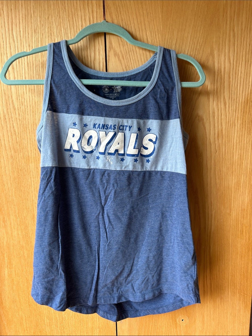 Kansas City Royals Women's Blue Graphic Tank Top